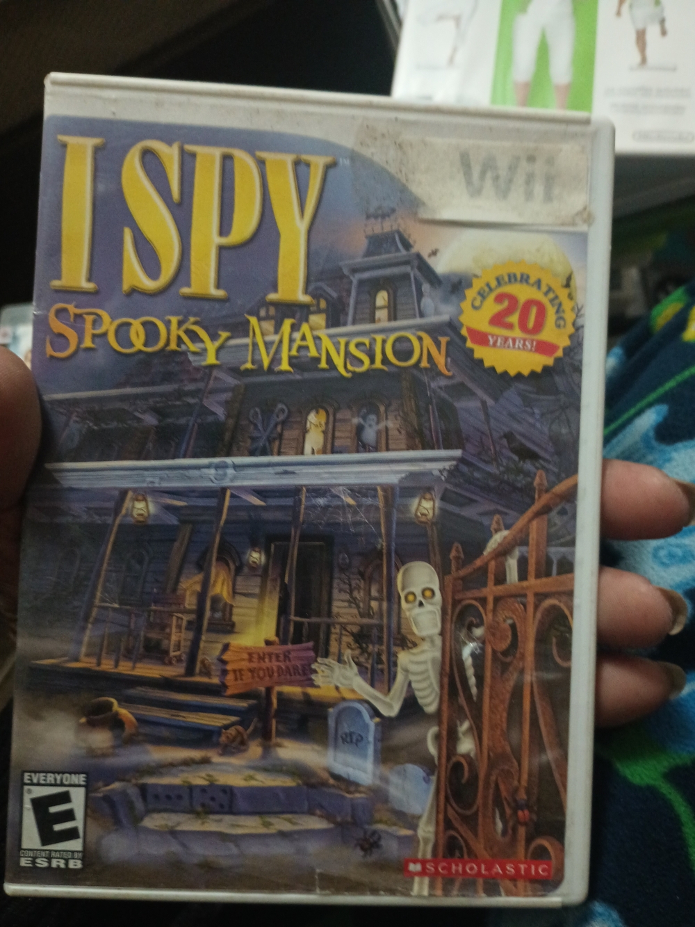 Scholastic I SPY Spooky Mansion Video Game — Purple Artwork